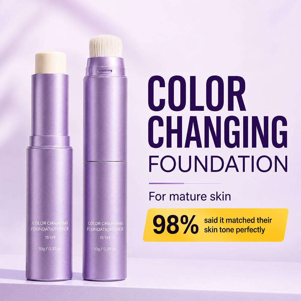 Aurovessa foundation stick and application sponge