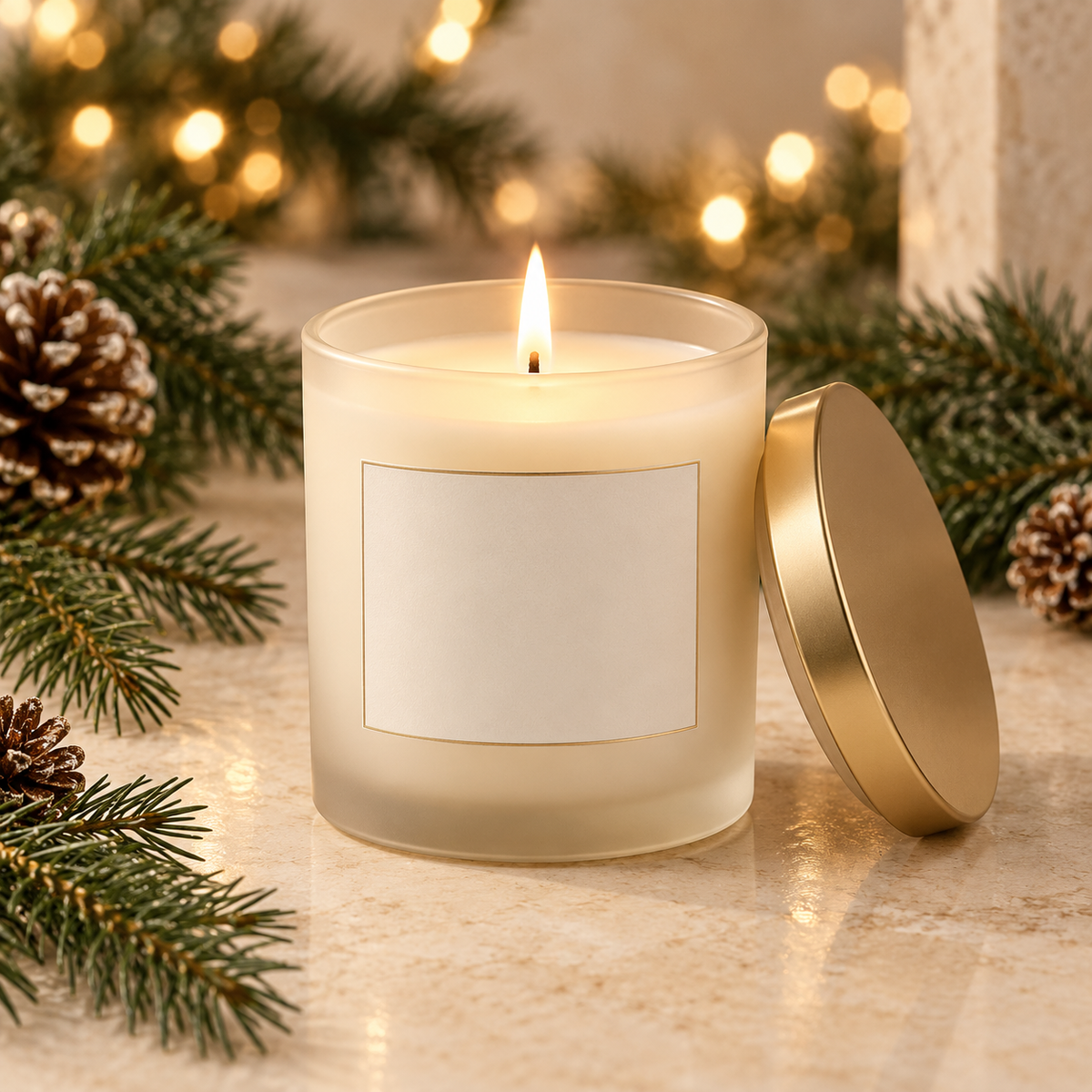 Aurovessa Winter Forest Scented Candle