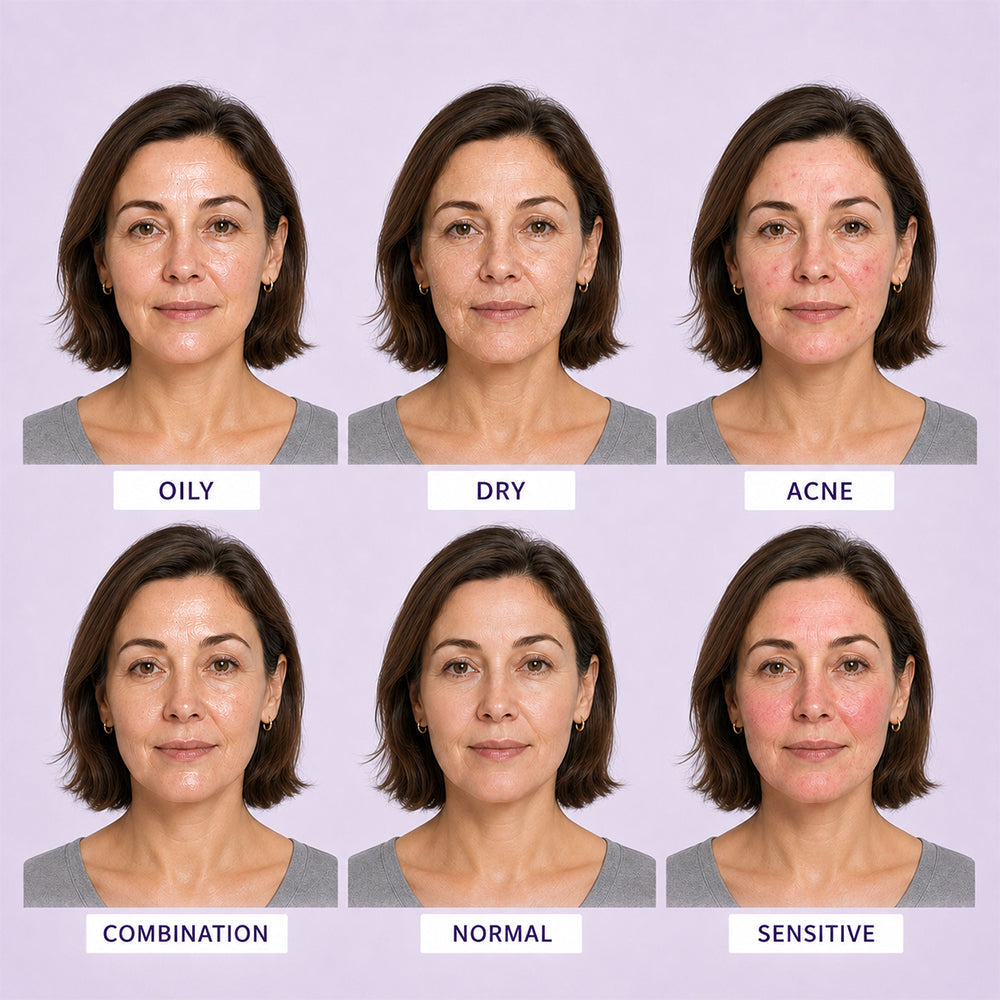 Foundation for different ages and skin types